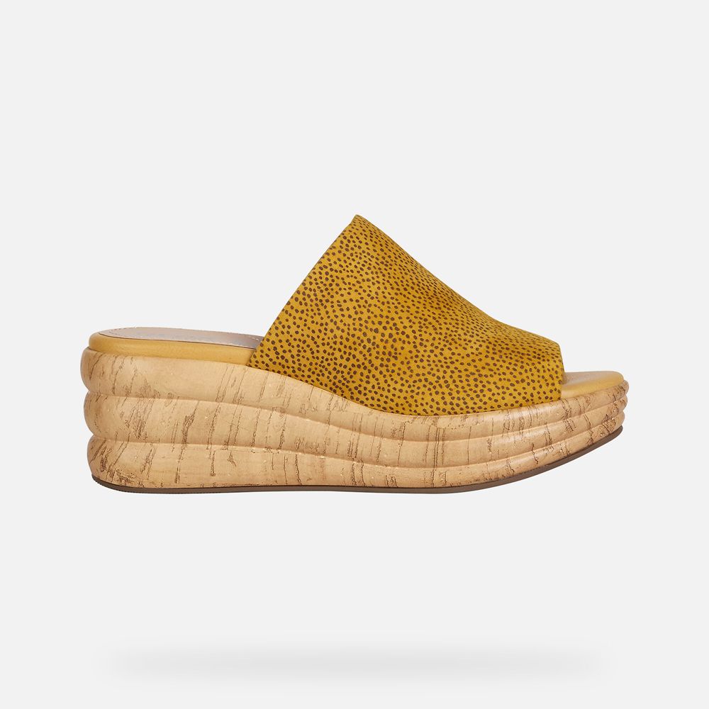 Geox Bayan Sandalet Haki - Primula - PUJ-342986